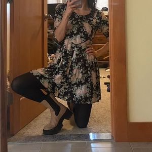 Vintage Floral Dress